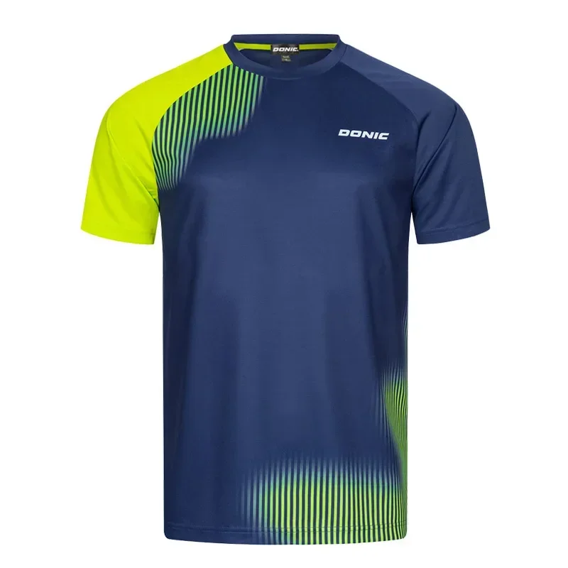 Badminton Aesthetic - Men Table Tennis T-Shirt Undercurrent Pattern