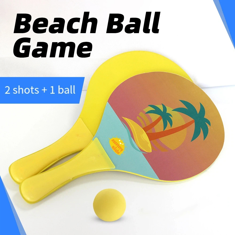 Cartoon Thickened Beach Badmin - مراجعة Badminton Background وسعره