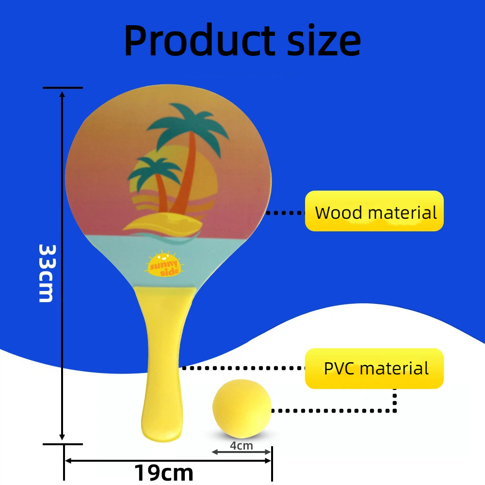 Cartoon Thickened Beach Badmin - مراجعة Badminton Background وسعره