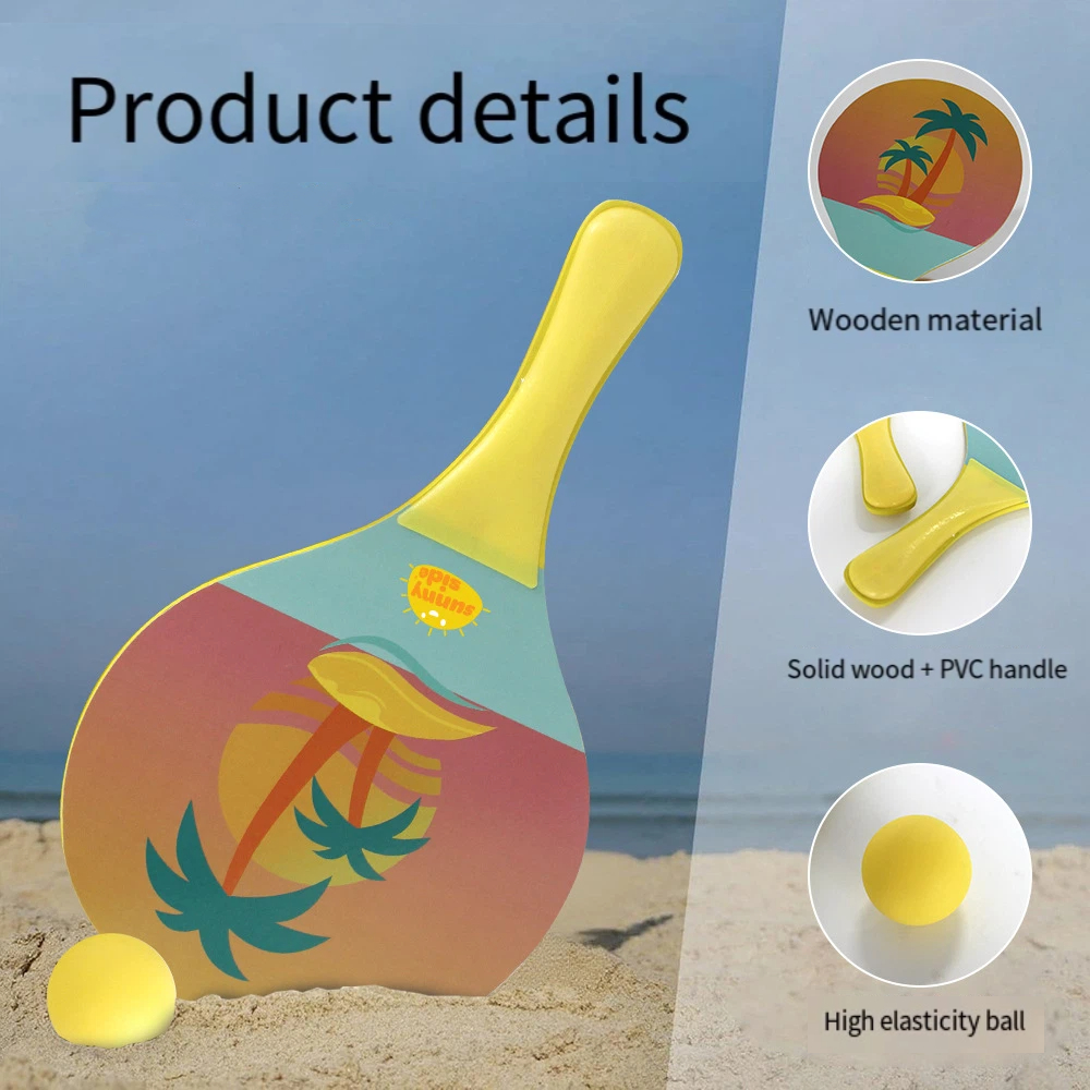 Cartoon Thickened Beach Badmin - مراجعة Badminton Background وسعره