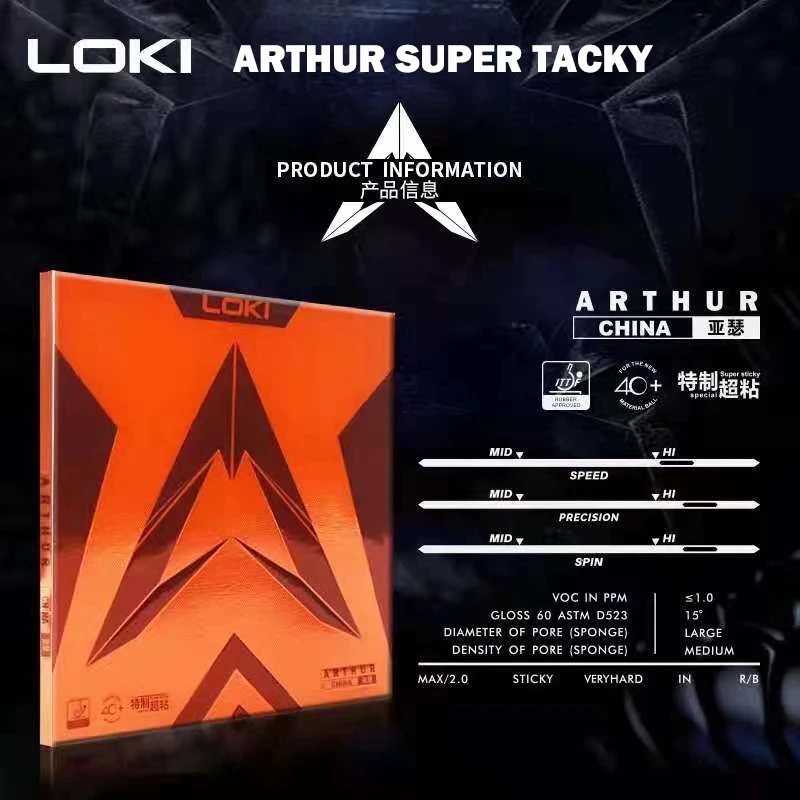 Genuine Original LOKI ARTHUR T - مراجعة Badminton Background وسعره
