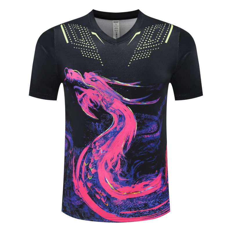 Dragon Men's Table Tennis T-Sh - مراجعة Badminton Aesthetic وسعره