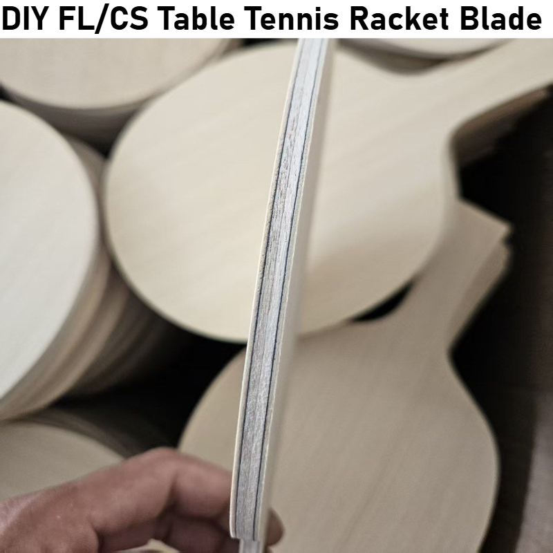 DIY FL/CS Table Tennis Racket  - مراجعة Badminton Background وسعره