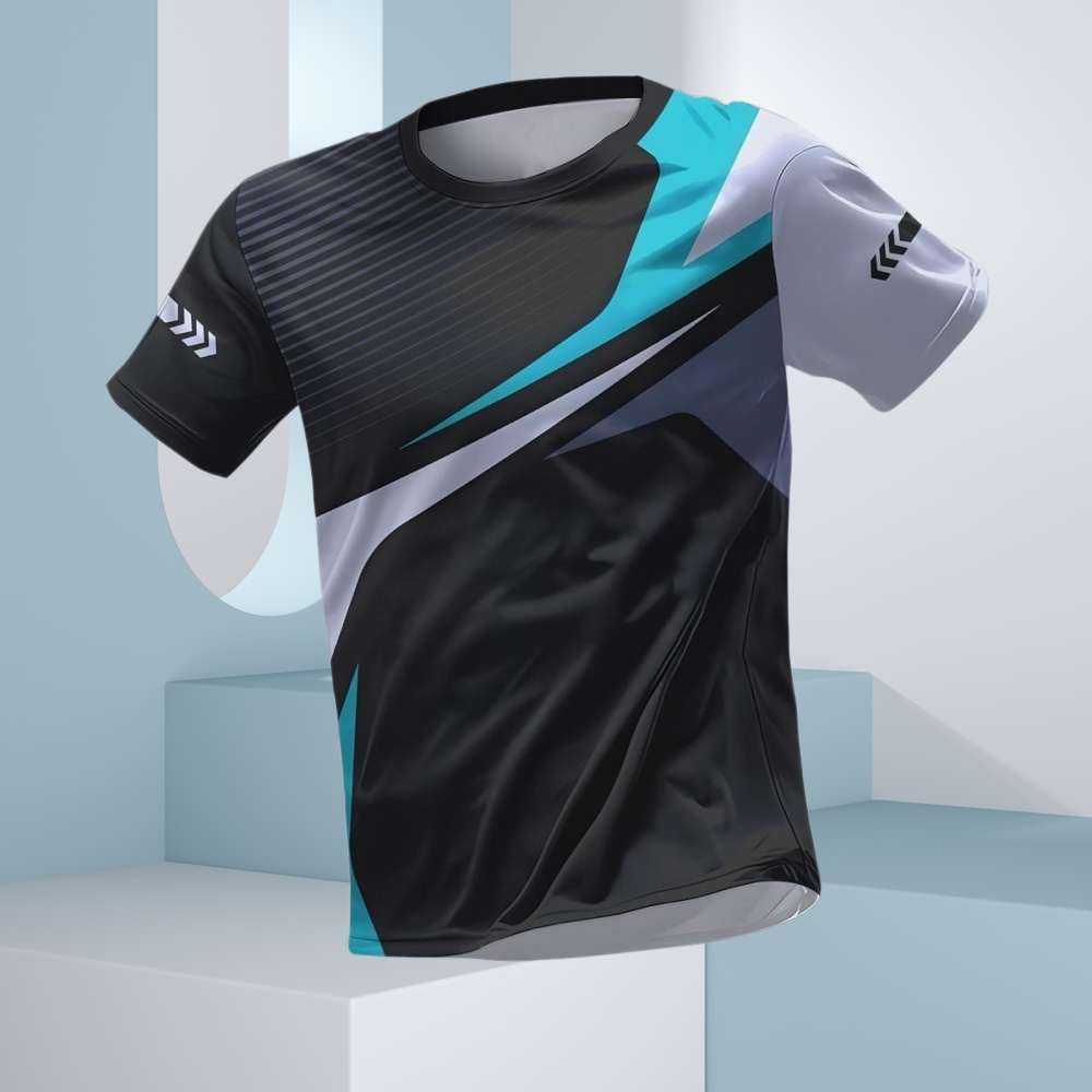Summer T-shirt for Men,Sports  - مراجعة Badminton Aesthetic وسعره