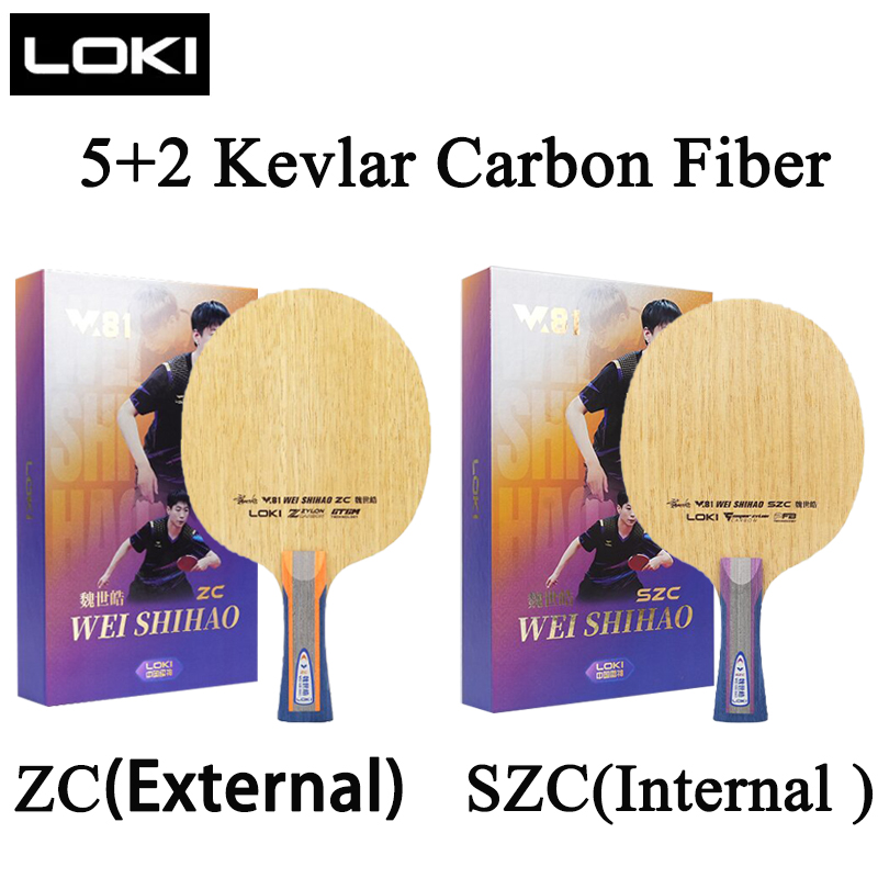 LOKI Table Tennis Blade W81 Se - مراجعة Badminton Background وسعره