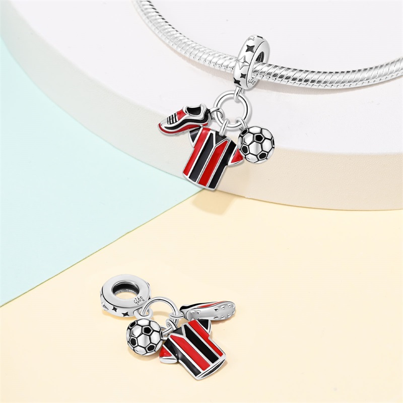 Fashion 925 Silver Football Je - مراجعة Badminton Aesthetic وسعره