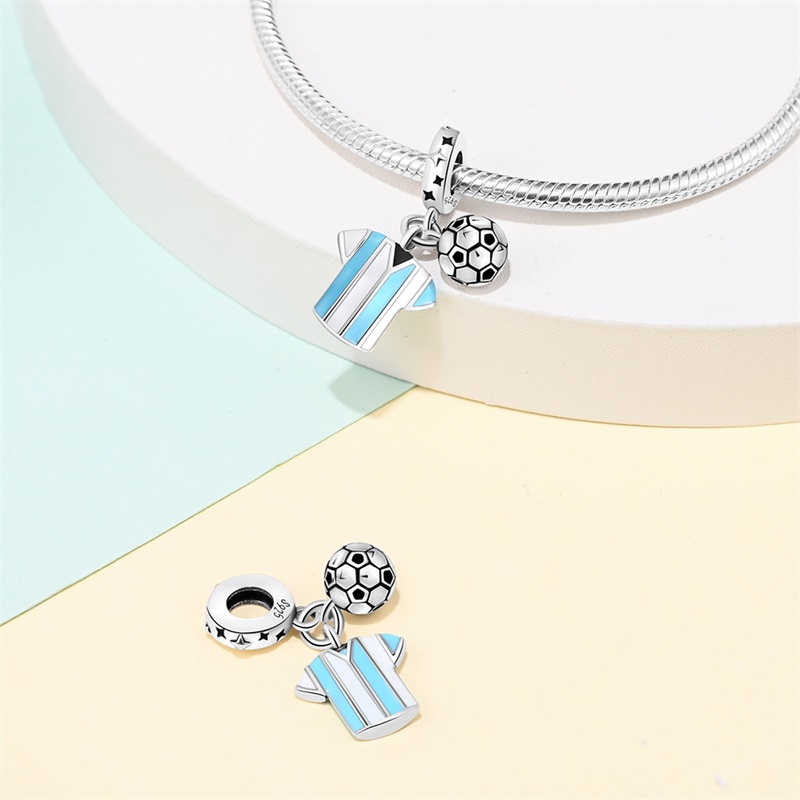 Fashion 925 Silver Football Je - مراجعة Badminton Aesthetic وسعره