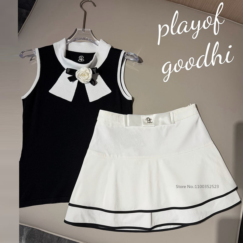 PL Women Golf Tank Top Korean  - مراجعة Badminton Korea وسعره