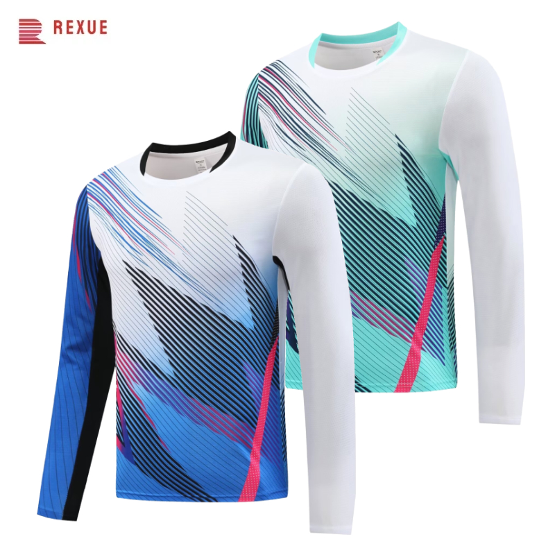 Long Sleeve Badminton Shirt Un - مراجعة Badminton Aesthetic وسعره