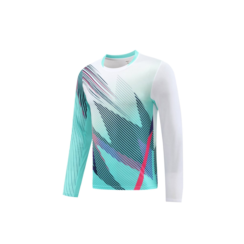 Long Sleeve Badminton Shirt Un - مراجعة Badminton Aesthetic وسعره